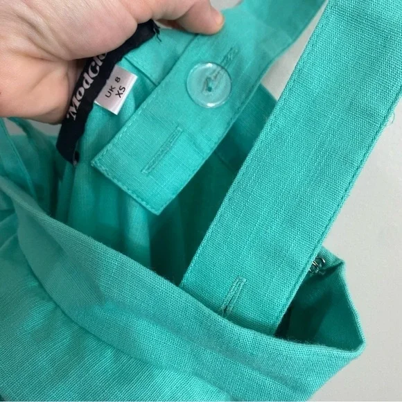 Collectif x Modcloth Leisel Suspender Swing Skirt size XS - Picture 7 of 9